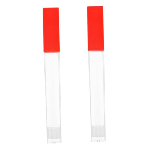 SAFIGLE 2 Stück Thermometer-schutzrohr Glas Thermometer Digitalthermometer-gehäuse Thermometerrohr Thermometerbehälter Für Erwachsene Hygrometer-koffer Plastik Rot von SAFIGLE