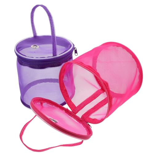 SAFIGLE 2 Stück Wollgarn Aufbewahrungstasche mit Reißverschluss Tragbare Strick Häkelprojekttasche Staubdichtes Nylon Mesh Garnbeutel für Handarbeiten Unterwegs und Zuhause SAFIGLE 2 Stück Wollgarn Aufbewahrungstasche mit Reißverschluss Tragbare Strick Häkelprojekttasche Staubdichtes Nylon Mesh Garnbeutel für Handarbeiten Unterwegs und Zuhause von SAFIGLE