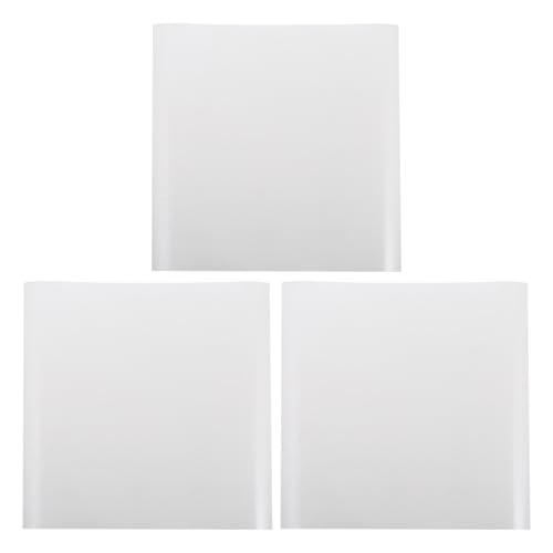 SAFIGLE 3 Stück Teiliges Heat Transfer Vinyl Film Shirts Matte Bügelfolie zum Individuellen Bedrucken Langlebig Waschbeständig Vielseitig Zuschneidbar für Erwachsenenbekleidung von SAFIGLE