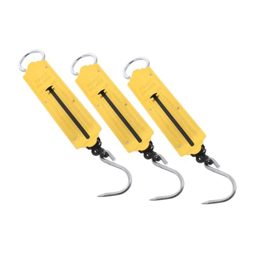 SAFIGLE 3 Stück Teiliges Mechanisches Hängewaage mit Stabilem Haken Tragbare Handwaage für Präzise Gewichtsmessung bei Haushalt Reise Angeln und Marktgebrauch SAFIGLE 3 Stück Teiliges Mechanisches Hängewaage mit Stabilem Haken Tragbare Handwaage für Präzise Gewichtsmessung bei Haushalt Reise Angeln und Marktgebrauch von SAFIGLE