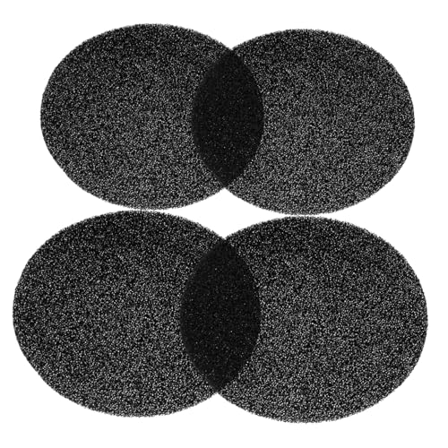 SAFIGLE 4 Stück Aktivkohlefilter für Kompostbehälter Runde Filterpads für Küchenabfälle und Katzentoiletten Effektive Geruchsabsorption Einfach zu Reinigen und Vielseitig Einsetzbar von SAFIGLE