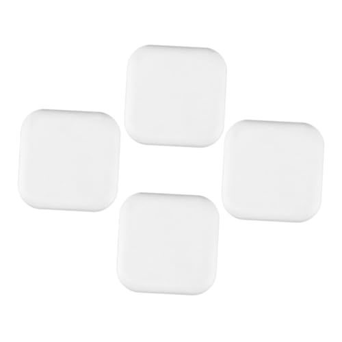 SAFIGLE 4 Stück Selbstklebende Türgriff Wandschutzpuffer aus geruchsneutralem Silikon stoßdämpfende Türstopper für Wand Möbeloberflächen geräuschreduzierend einfache Anbringung ohne von SAFIGLE