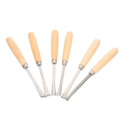 SAFIGLE 6 Stück Teiliges Holzschnitzmesser set mit Premium klingen Handgeführte Holzbearbeitungswerkzeuge für Filigrane Schnitzarbeiten Robustes Schnitzwerkzeug kit für Modellbau und SAFIGLE 6 Stück Teiliges Holzschnitzmesser set mit Premium klingen Handgeführte Holzbearbeitungswerkzeuge für Filigrane Schnitzarbeiten Robustes Schnitzwerkzeug kit für Modellbau und von SAFIGLE