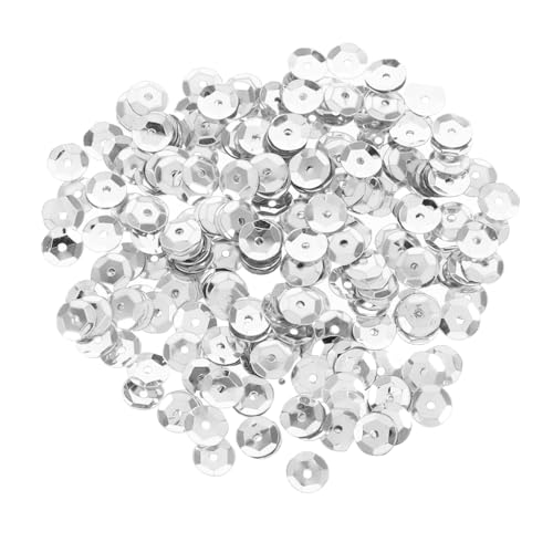 SAFIGLE 800 Stück Runde PVC Pailletten Glänzend Lose Sequins für Basteln Nähen DIY Dekorationen Schmuckherstellung und Erwachsene Kreative Zubehör von SAFIGLE