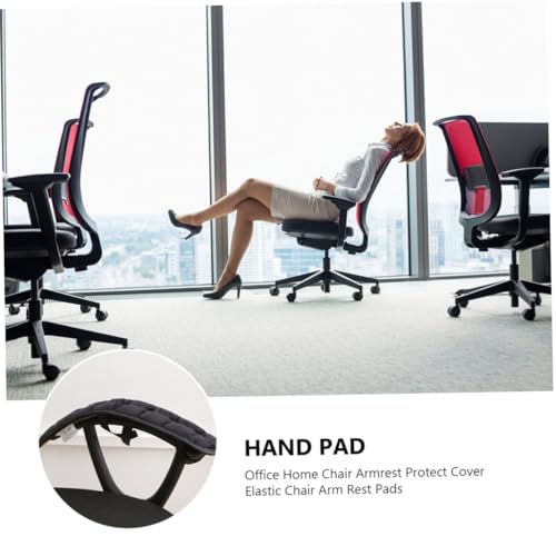 SAFIGLE Armlehnen Polster Elastische Armlehnenbezüge mit Druckentlastung für Gaming Esszimmerstühle Komfortable Schonbezüge aus Weichem Material Waschbar von SAFIGLE