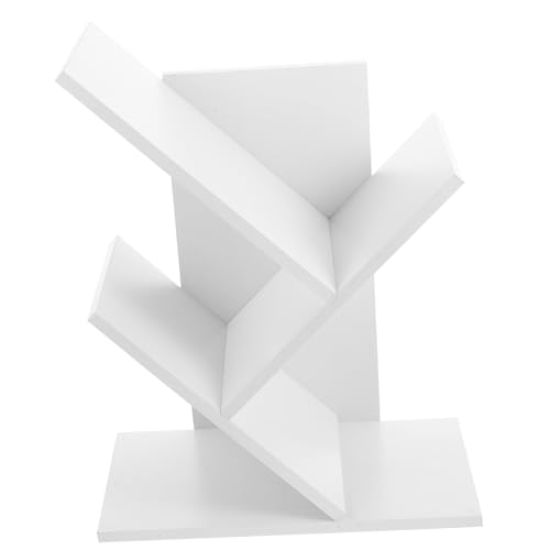 SAFIGLE Baumförmiges Schreibtischregal in Weiß Vielseitiger Desktop Organizer für Bücher und Vinyl Platzsparendes Aufbewahrungsregal für Büro und Zuhause Leicht zu Reinigen und Robust SAFIGLE Baumförmiges Schreibtischregal in Weiß Vielseitiger Desktop Organizer für Bücher und Vinyl Platzsparendes Aufbewahrungsregal für Büro und Zuhause Leicht zu Reinigen und Robust von SAFIGLE