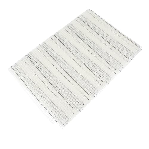 SAFIGLE Blank Rug Hooking Mesh Teppich Gitterstoff zum DIY Teppichherstellung Rutschfestes Glattes Material für Latch Hook Handwerk und Kreative Teppichprojekte mit Kindersicherem von SAFIGLE