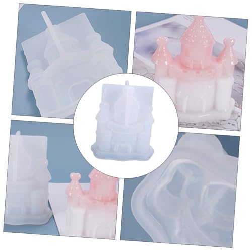 SAFIGLE DIY Silikonform Schloss Silica Gel Gießform für Handwerk Skulpturen Basteln Kindergarten Geeignet Langlebig Praktisch SAFIGLE DIY Silikonform Schloss Silica Gel Gießform für Handwerk Skulpturen Basteln Kindergarten Geeignet Langlebig Praktisch von SAFIGLE