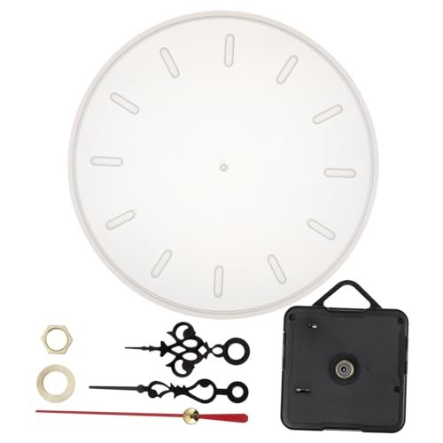SAFIGLE DIY Silikonform Uhr Rundes Epoxidharz Gießform mit Zeigern für Wand Desktop adornments Einfache Anwendung Langlebig Glatte Oberfläche Kreatives Bastelset für Individuelle von SAFIGLE