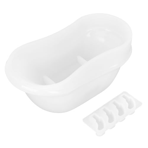 SAFIGLE DIY Silikonform für Seifenherstellung Flexible Wiederverwendbare Epoxidharzform in Badewannenform für Bastelprojekte und Kreative Aufbewahrungsboxen für Heim Bürodekoration von SAFIGLE
