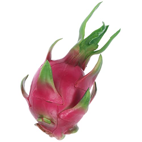 SAFIGLE Drachenfrucht-Modell Artificia- Lebensechte Pitaya. Rote Pitaya Künstliche Drachenfrucht Fruchtfiguren Gefälschte Pitaya Lebensechte Früchte Bad Dekorationen Schaum Kind Obst von SAFIGLE