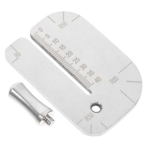 SAFIGLE Edelstahl Leder Punching Werkzeug Set Präziser Lochstanzer für DIY Lederhandwerk mit Mehrfach Prickoptionen für Europäische und Abgewinkelte Flache Stiche Anfängerfreundlich von SAFIGLE