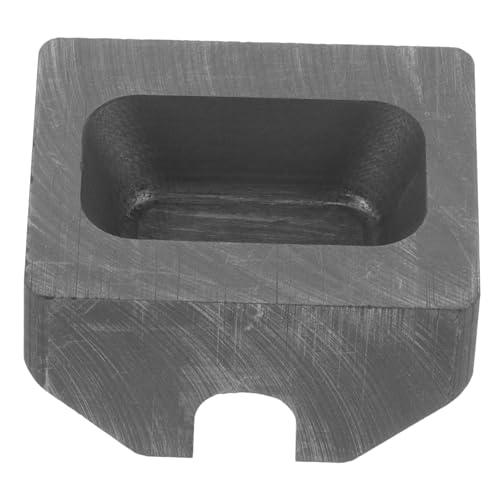 SAFIGLE Förmige Graphit gussform Schmelzform für Gold Silber Kupfer Metallgießen Hohe Hitzebeständigkeit Langlebig Verschleißfest Einfache Reinigung Kompakte SAFIGLE Förmige Graphit gussform Schmelzform für Gold Silber Kupfer Metallgießen Hohe Hitzebeständigkeit Langlebig Verschleißfest Einfache Reinigung Kompakte von SAFIGLE