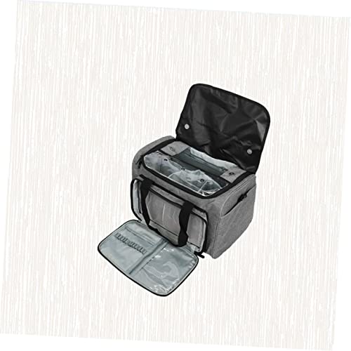 SAFIGLE Große Kapazität Wollgarn Aufbewahrungstasche aus Oxford Mehrfunktionale Schultertasche mit Robustem Reißverschluss Wasserabweisend für Reisen Handarbeit und Camping von SAFIGLE