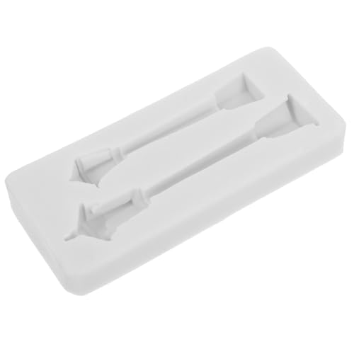 SAFIGLE Hitzebeständige Silikonform Straßenlaterne für Weihnachts cupcake dekoration Fondant Kerzenherstellung Resin Basteln Langlebig Wiederverwendbar Kreative Miniatur Laternenform von SAFIGLE