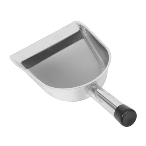 SAFIGLE Kehrschaufel Aus Edelstahl Kehrschaufel Büro/Desktop Müllschaufel Praktische Müllschaufel Müllschaufel Für Die Haushaltsreinigung Schaufel Für Die Haushaltsreinigung Hand von SAFIGLE