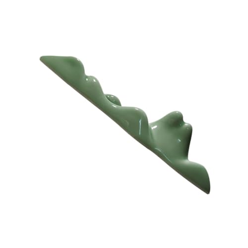 SAFIGLE Keramik Kalligraphie Pinselhalter Chinesischer Pinselständer mit Glatter Oberfläche Langlebig Sicher Geschenkidee für Kalligraphieliebhaber und Anfänger von SAFIGLE