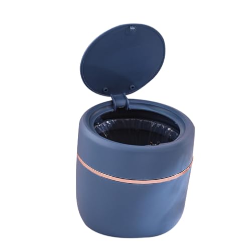 SAFIGLE Kompakter Desktop mülleimer mit Pressdeckel Kleiner Papierkorb für Tischabfälle Praktischer Abfalleimer mit Deckel für Büro Küche Schlafzimmer und Arbeitsplatte Tragbarer SAFIGLE Kompakter Desktop mülleimer mit Pressdeckel Kleiner Papierkorb für Tischabfälle Praktischer Abfalleimer mit Deckel für Büro Küche Schlafzimmer und Arbeitsplatte Tragbarer von SAFIGLE