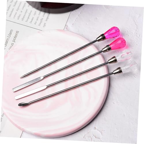 SAFIGLE Kreative Wachssiegel Rührstäbchen aus Langlebigem Metall Praktische Wachsrührer für Siegelwachs Zufällige Farben für DIY Geschenkumhüllungen und Wiederverwendbar Zufällige Farbe von SAFIGLE