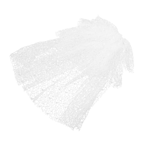 SAFIGLE Kurz Weißes Mehrlagiges Brautschleier Tüll Spitzen Vintage Französisch Stil Kopfstück Für Braut Hochzeit Zubehör Damen Mädchen SAFIGLE Kurz Weißes Mehrlagiges Brautschleier Tüll Spitzen Vintage Französisch Stil Kopfstück Für Braut Hochzeit Zubehör Damen Mädchen von SAFIGLE
