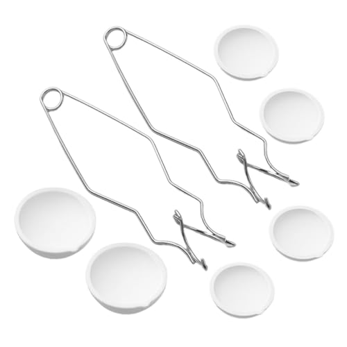 SAFIGLE Metall schmelzset mit Hitzebeständigen Graphit Quarztiegeln Schmelzzange aus Stahl Geeignet für Gold Silber und Schmuckgießen Sicher und Langlebig von SAFIGLE