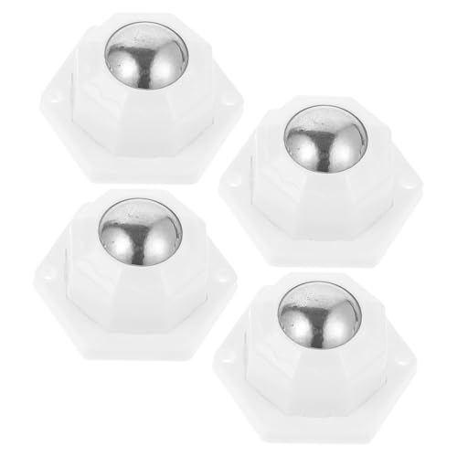 SAFIGLE Möbelrollen Drehbar Selbstklebend Kleine Möbelräder für Küchen Rollcontainer Stuhlbeine Mini Lenkrollen Robust Verschleißfest für Wohn Schlafzimmer von SAFIGLE
