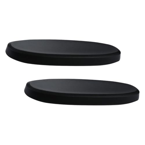 SAFIGLE PU Armlehnenpolster Weiche Armstützenauflagen aus Pu Material für Bürostühle und Gaming Stühle Ergonomisch Komfortabel Passend für Racing Streamer Chairs Minimalistisches Design von SAFIGLE