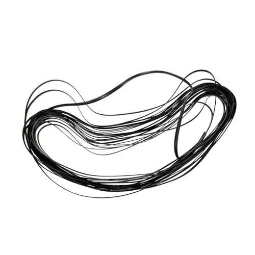 SAFIGLE Pe Rattan Reparaturband Langlebig Reißfest Wetterfest DIY Korbmöbel Ersatzmaterial für Gartenmöbel Stuhl und Tisch Schwarzes Geflecht Einfach zu Reinigen für Handwerksprojekte und von SAFIGLE