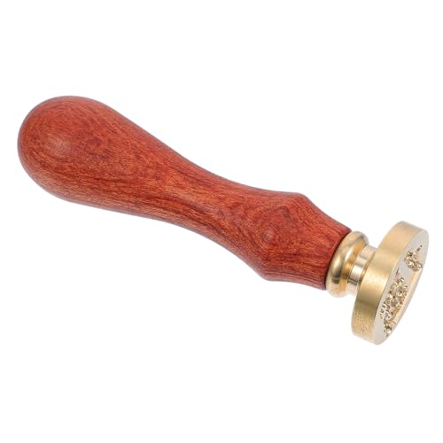 SAFIGLE Retro Feuerwachssiegelstempel mit Holzgriff und Kupferkopf Alphabet Muster zum Verzieren von Briefumschlägen Einladungen und DIY Bastelprojekten SAFIGLE Retro Feuerwachssiegelstempel mit Holzgriff und Kupferkopf Alphabet Muster zum Verzieren von Briefumschlägen Einladungen und DIY Bastelprojekten von SAFIGLE