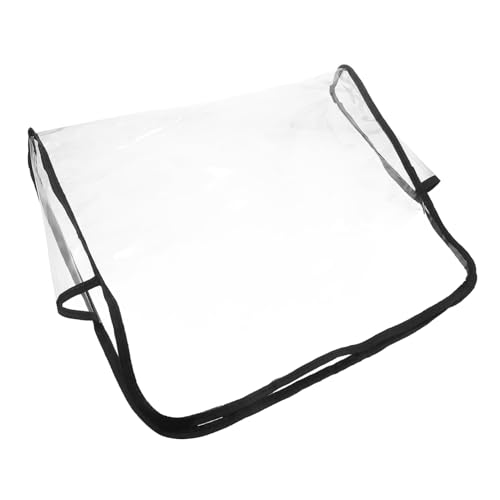 SAFIGLE Rückenlehne Schutzpolster Frisörstuhl Abdeckung Form Quadratische Stuhlauflage Pads Shampoo-stuhlbezug Extra Unterstützung Stoff Friseurstuhl-rückenbezug Kissen Zurück PVC Weiß von SAFIGLE
