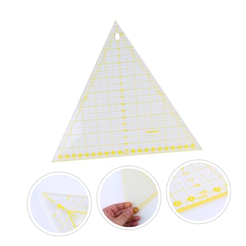 SAFIGLE Transparentes Nählineal Rasterlinien Präzises Quilt schneidewerkzeug für DIY nähprojekte Robustes Patchwork lineal für Exaktes Abmessen und Zuschneiden SAFIGLE Transparentes Nählineal Rasterlinien Präzises Quilt schneidewerkzeug für DIY nähprojekte Robustes Patchwork lineal für Exaktes Abmessen und Zuschneiden von SAFIGLE