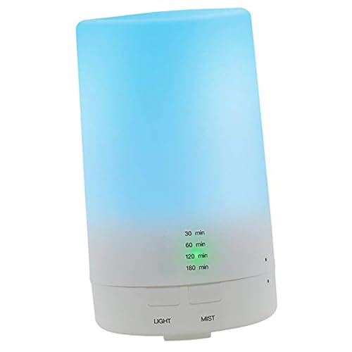 SAFIGLE USB Mini Luftbefeuchter mit Aromatherapie Diffuser für Ätherische Öle Leiser Duftzerstäuber für Auto Zuhause Büro Schlafzimmer und Babyzimmer von SAFIGLE