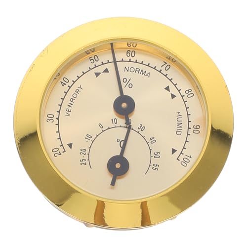 SAFIGLE Zigarrenschrank-Feuchtigkeitsmonitor, Thermometer, Humidore, 50 mm, eingebettetes Hygrometer für Zigarrenlagerung, Temperaturregelungszubehör SAFIGLE Zigarrenschrank-Feuchtigkeitsmonitor, Thermometer, Humidore, 50 mm, eingebettetes Hygrometer für Zigarrenlagerung, Temperaturregelungszubehör von SAFIGLE