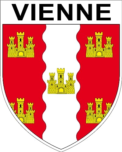 1 großer Aufkleber Wien 9 x 8 cm – Wien Departement 86 – Aufkleber Wien von SAFIRMES