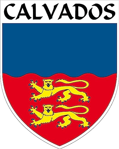 1 x Aufkleber 9 x 8 cm – Wappen Calvados Departement 14 1 x Aufkleber 9 x 8 cm – Wappen Calvados Departement 14 von SAFIRMES
