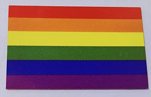 SAFIRMES 2 x Magnet Flagge Gay LGBT Kühlschrank Magnet SAFIRMES 2 x Magnet Flagge Gay LGBT Kühlschrank Magnet von SAFIRMES