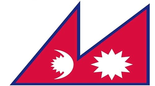 SAFIRMES 2 x Nepal Flagge Magnet 6 x 3 cm Magnet Deko Nepal Magnet Kühlschrank SAFIRMES 2 x Nepal Flagge Magnet 6 x 3 cm Magnet Deko Nepal Magnet Kühlschrank von SAFIRMES