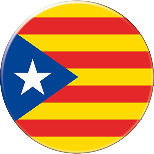 SAFIRMES Magnet 56 Flagge Katalonien, freie Flagge von SAFIRMES