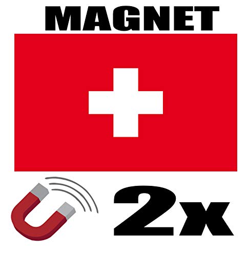 SAFIRMES Magnet, Schweiz, 6 x 3 cm, magnetisch, Schweiz von SAFIRMES