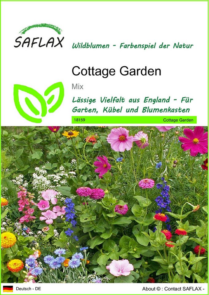 SAFLAX Blumensamen SAFLAX - Samen - Cottage Garden von SAFLAX