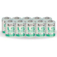 10x Saft Lithium 3,6V Batterie LS 14250 - 1/2 AA - LS14250 Li-SOCl2 von SAFT