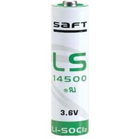 Ls 14500 aa Lithium-Batterie 3,6V 2600mAh - Saft von SAFT