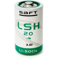 Saft - Lithium-Batterie LSH20 3,6Vdc 13Amp Maße 33x62mm D-R20 von SAFT