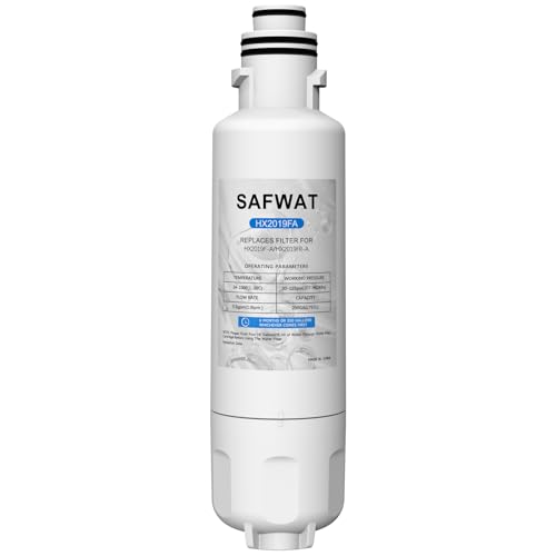 HX2019FR-A HX2019F-A Wasserfilter, kompatibel mit Hisense HRM260N6TSE HRFD560SW HRCD585BW HRFD634BW HRCD650BW HRCD586TBWB Mora MRM260N6TSE Kühlschrank (1 Stück) von SAFWAT