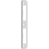 Winkelschließblech r 10 rund Blindlappen 8 mm 1 wb 2492, Nickel- silber lackiert von SAG
