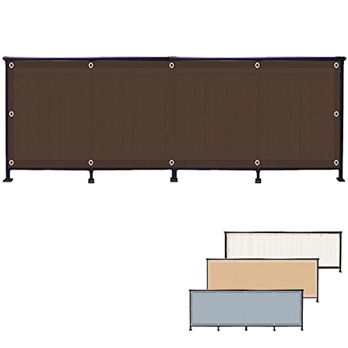 Balkon Sichtschutz - Sonnensegel Mit Ösen, 90% UV-Schutz, Schattierungsnetz, Breite 0.9 M, Nicht Leicht Verformt, Reißfestem, Wasserabweisend & Windabweisend, Sonnensegel Nach Maß von SAGIDAR