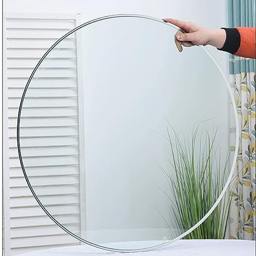 SAGIDAR Runde Tischplatte Aus Gehärtetem Transparent Glass, Tisch Glasplatte Ersatzteil, 45CM 58CM 70CM 85CM 96CM, Gehärtetes Glass Scheibe, Sicherheitsglas Klarglas, Tischplatte Glasplatte SAGIDAR Runde Tischplatte Aus Gehärtetem Transparent Glass, Tisch Glasplatte Ersatzteil, 45CM 58CM 70CM 85CM 96CM, Gehärtetes Glass Scheibe, Sicherheitsglas Klarglas, Tischplatte Glasplatte von SAGIDAR