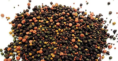 Premium Koifutter 3-6 mm 5 Sorten Spezialmischung 10 kg Sack, Teichfutter, Fischfutter, Gartenteich, Koi-Futter (10 kg Sack) von SAHAWA