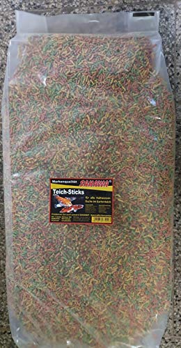 Fischfutter Teichsticks 3 Farben bunt 5Kg Koifutter Goldfischfutter Futtersticks Fischfutter Teichsticks 3 Farben bunt 5Kg Koifutter Goldfischfutter Futtersticks von SAHAWA