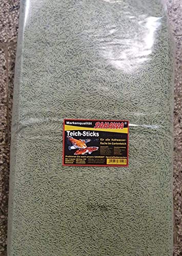 SAHAWA Teichsticks grün 5 Kg Fischfutter Koifutter Goldfischfutter SAHAWA Teichsticks grün 5 Kg Fischfutter Koifutter Goldfischfutter von SAHAWA